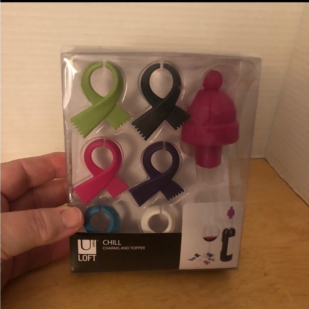 Umbra LOFT Chill Charms and Topper - Pink, Green, Black, Blue, Purple